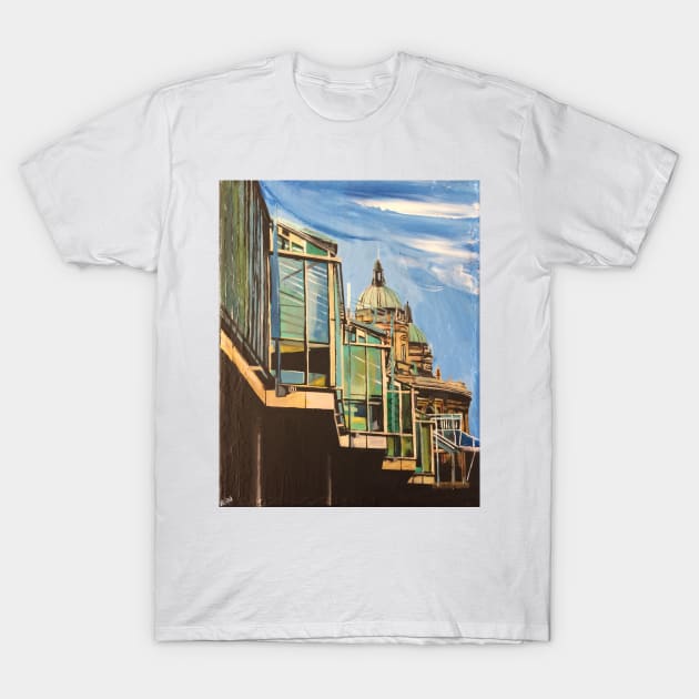 Shops Over Water, Hull T-Shirt by golan22may